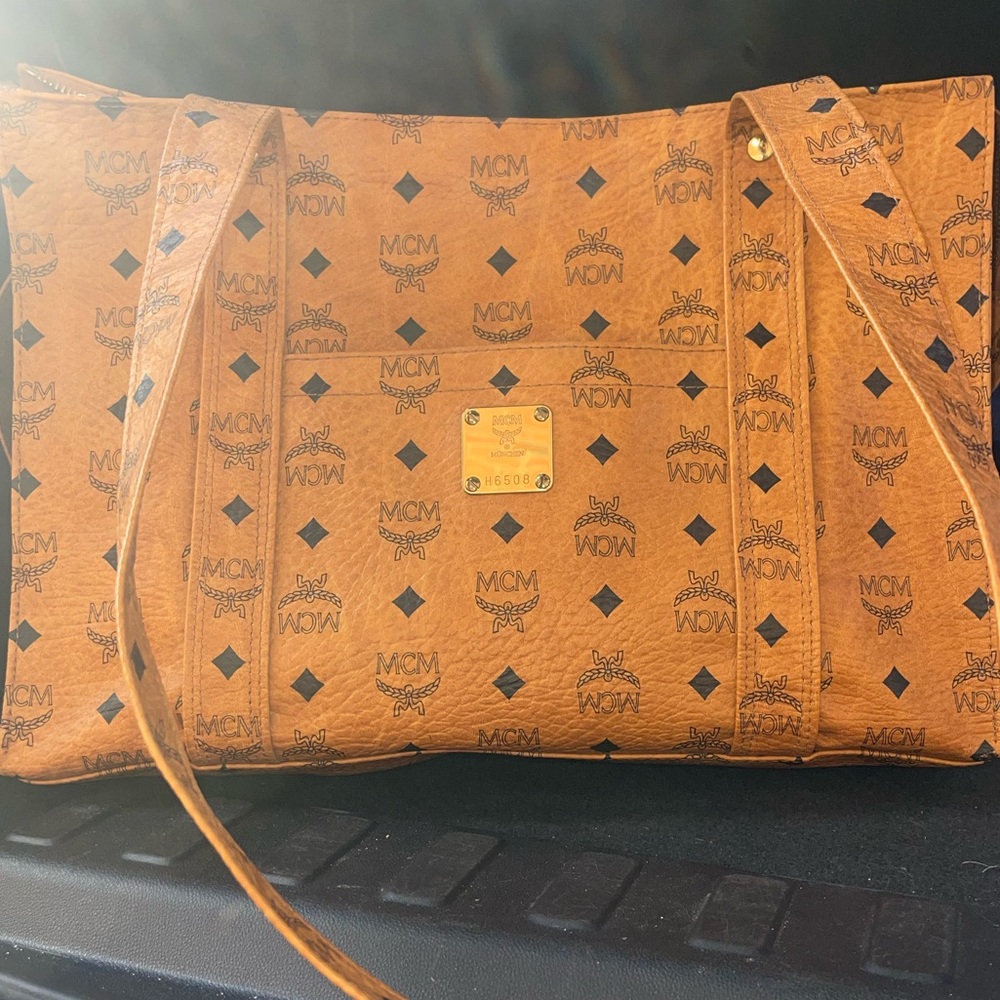 MCM Brown Leather Bag